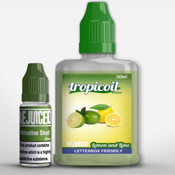 Lemon and Lime - 50ml Shortfill - Tropicoil Lemon and Lime - 50ml Shortfill - Tropicoil