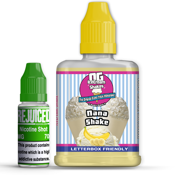 Nana Shake - OG Ice Cream Shake Shortfill Nana Shake - OG Ice Cream Shake Shortfill