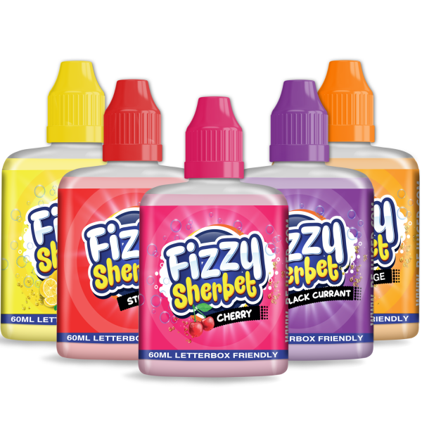 300ml Fizzy Sherbet Shortfill Sample Pack