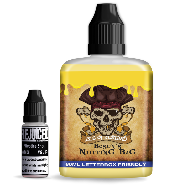 Bosun's Nutting Bag - Isle of Custard Shortfill Bosun's Nutting Bag - Isle of Custard Shortfill