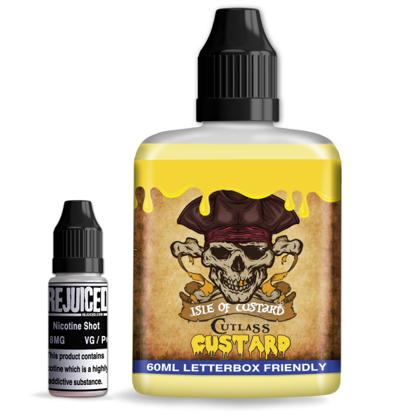 Cutlass Custard - Isle of Custard Shortfill Cutlass Custard - Isle of Custard Shortfill