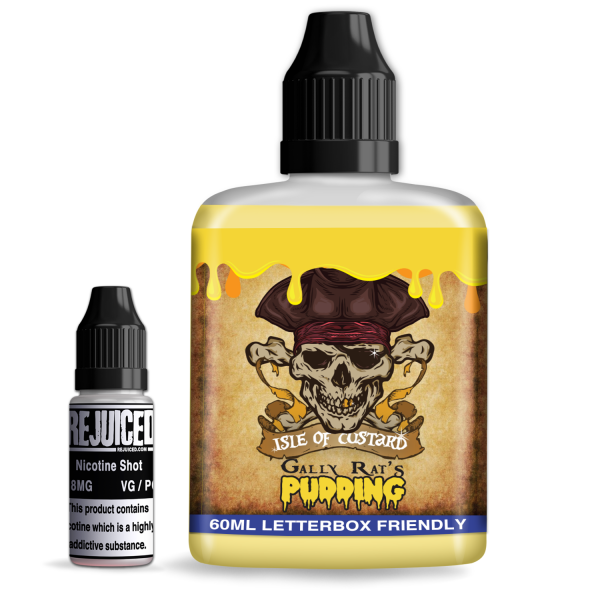 Galley Rat's Pudding - Isle of Custard Shortfill Galley Rat's Pudding - Isle of Custard Shortfill