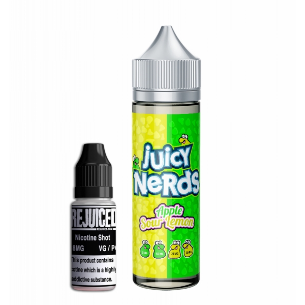 Apple Sour Lemon - Juicy Nerds Shortfill Apple Sour Lemon - Juicy Nerds Shortfill