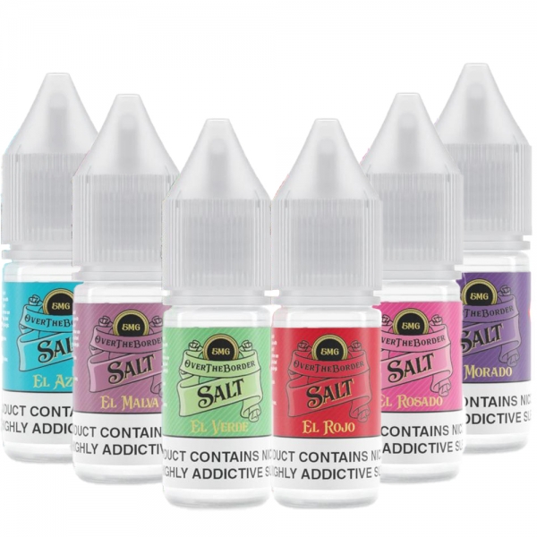 60ml Over the Border - Nic Salt Sample Pack