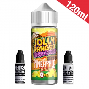 120ml Pineapple Hard Candy - Jolly Ranger - Shortfill