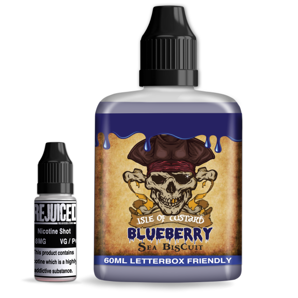 Blueberry Sea Biscuit - Isle of Custard Shortfill Blueberry Sea Biscuit - Isle of Custard Shortfill