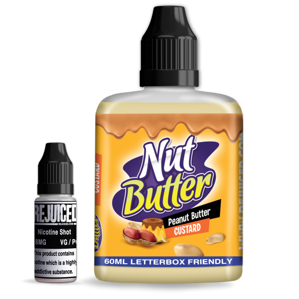 Peanut Butter Custard - NutButter Shortfill Peanut Butter Custard - NutButter Shortfill