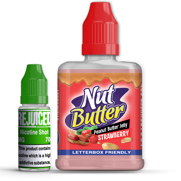 Strawberry Peanut Butter Jelly - NutButter Shortfill Strawberry Peanut Butter Jelly - NutButter Shortfill